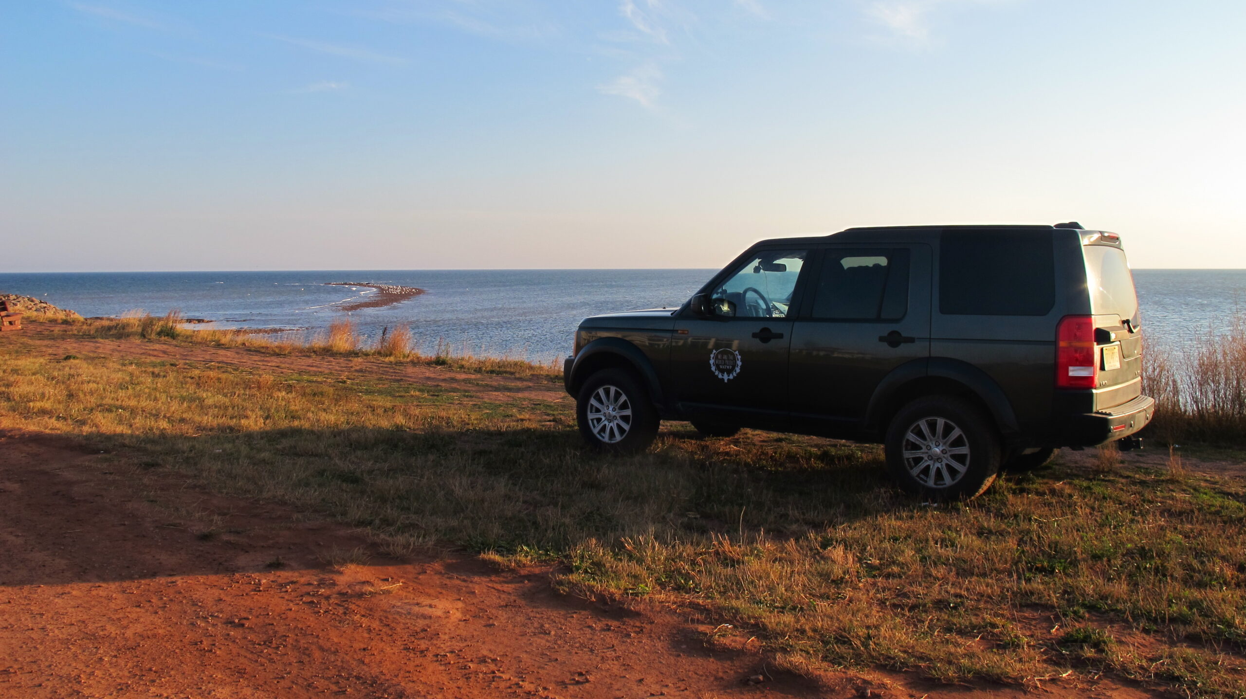 At the most North Western most point of Prince Edward Island, Canada