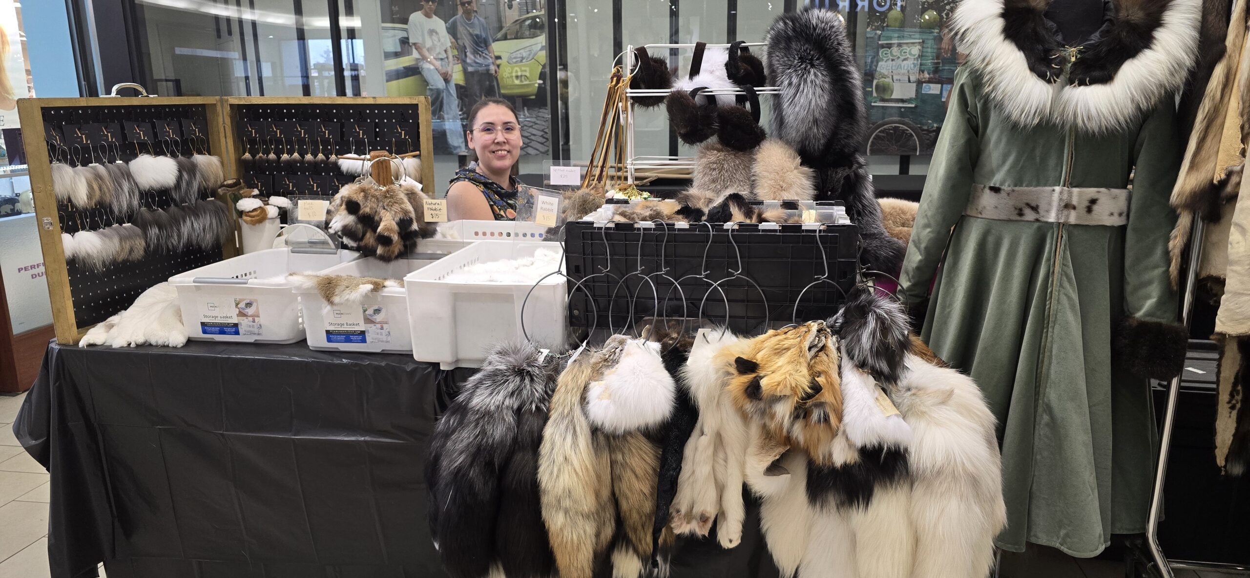 Meet Bobby Qalutaksraq Brower, founder and designer of Arctic Luze an Inupiat fashion company. She is kind, friendly and a talented fashion designer in Alaska with a reputation in the fashion and entertainment industry for her Parkas.  articluxe.com